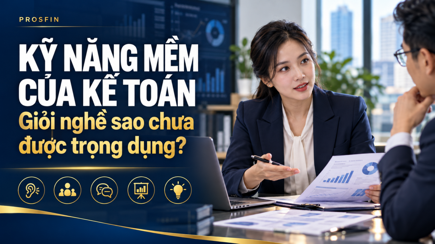 Năm nhóm kỹ năng mềm của kế toán giúp kết nối dữ liệu với quyết định quản trị
